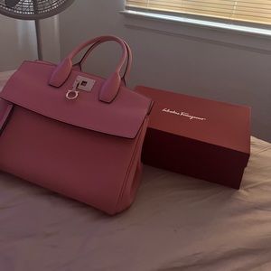 Pink Salvadore Ferragamo Purse in like NEW condition